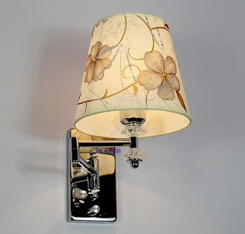 Singur culbutorilor lampă de perete ofhead intrerupator lampa de perete cameră de oaspeți lampă de noptieră cu lampă de perete