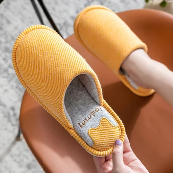 Femei Papuci Ține de Cald Papuci de Casă Confortabil Moale Femei Papuci de Interior 2020 Papuci pentru Femei Cuplu Dormitor Pantofi