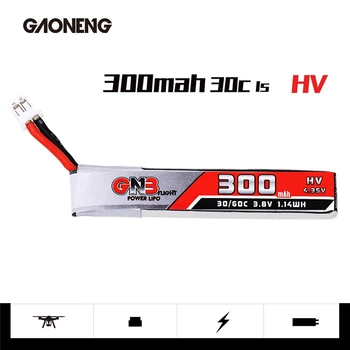 GAONENG BNG 1S HV 3.8 V 300mAh 30C 4.35 V FPV Lipo Baterie și Încărcător Pentru RC FPV Racing Drone Piese de Schimb, Accesorii