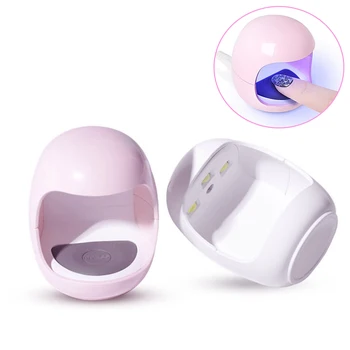 2020 Moda Unghiilor Uscător de 3W 30 de ani de Repede se Usuce Forma de Ou Lampa LED UV pentru Unghii Singur Deget Lampa de Artă Mini Masina de Unghii Instrument
