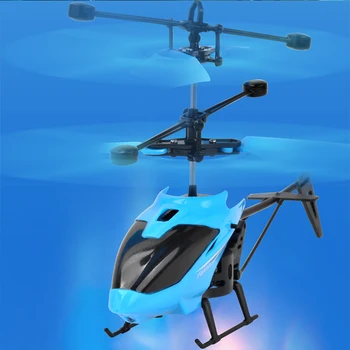 Mini Drona Quadcopter Zbor Elicopter RC Drone Infraroșu Inducție Dron bine un elicopter de Control de la Distanță de Desene animate de Zbor Jucarii