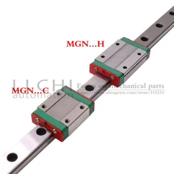 Imprimanta 3D MGN7 MGN12 MGN15 MGN9 ghidaj liniar L 100-1200mm liniar miniatură feroviar +1BUC MGN Liniar slider