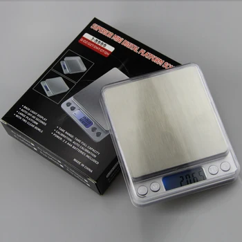 0.01/0.1 g-500g/1/2/3 kg Precizie LCD Digital Scale Mini Electronic de Grame Greutate Scară de Echilibru pentru Copt Ceai Cântar