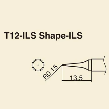 Noi Înlocuiți de Lipit de Fier de Lipit Sfat Pentru Hakko T12-ILS Forma ILS PCB Reparații GQ