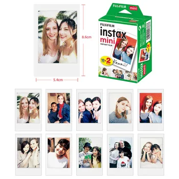 Fujifilm Instax Mini Film de 3 Inch Margine Albă de Hârtie Foto pentru Polaroid FUJI Instax Mini LiPlay Mini 9 8 7 25 70 90 Camera Instant
