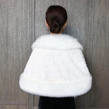 Noua toamna/iarna 2020 lână cape, strat cald cape pentru eveniment rochie