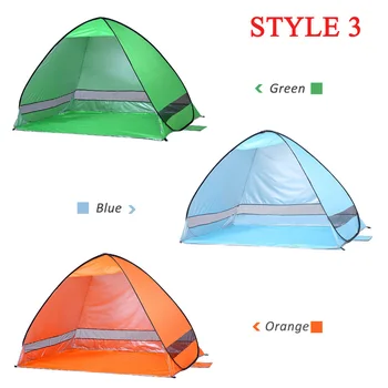 KEUMER Automată Cort de Camping Nava De RU Plaja Cort 2 Persoane, Cort Instant Pop-Up Deschis Anti UV Tent Corturi în aer liber Sunshelter