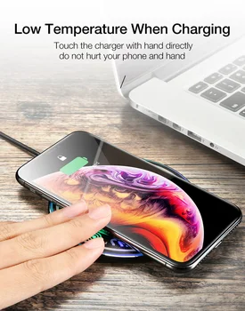 Încărcător Wireless Pentru iPhone 11 Pro Max 11pro X XR XS Max 8 plus Încărcător Rapid Qi de Încărcare Pad Puterea Caz Telefon Mobil Accesoriu
