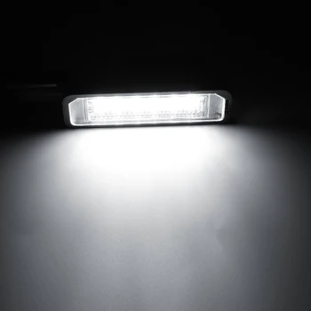 LED-uri de Lumină de inmatriculare pentru VW Golf 4/ 5 Passat 3C Limuzina Lupo Polo 9N Universale 2 buc Cablu de Semnal Auto Lampă Auto Lumina