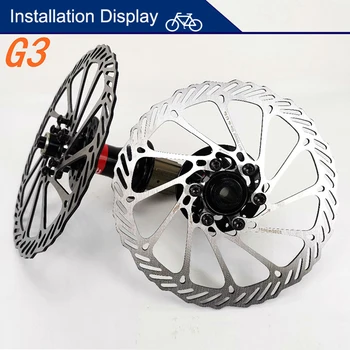 G3 MTB Biciclete Disc de Frână rotor din Oțel Inoxidabil 6-Șuruburi de Frâne cu Disc de 160 mm 180MM 203MM biciclete Rutier de Disc Frana Pentru Shimano Sram parte