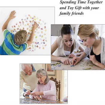 Tema De Craciun 1000 Bucată Adult Copii Puzzle Cadou De Vacanță Model De Jucărie Frumos Model De Crăciun Jigsaw Puzzle 1000 Piese