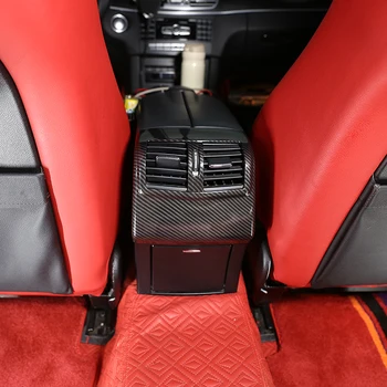Pentru Mercedes Benz E Class W212 2012-ABS Fibra de Carbon Auto Cotiera Spate Cutie de Aer conditionat AC de Aerisire Accesoriile