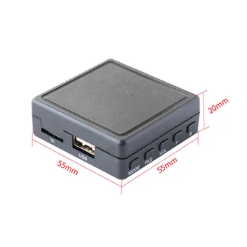 Masina de 3,5 MM AUX USB TF Muzica Adaptor pentru Mini Intrare ISO 6pini pentru Renault Stereo
