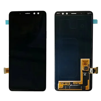 Amoled LCD Pentru SAMSUNG GALAXY A8 2018 A530 A530F Display LCD Touch Screen Digitizer Asamblare A8 2018 Duos lcd A530F/DS