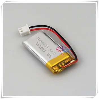 Li-po XHR-2P 2.54 600mAh 602040 3,7 V litiu-polimer baterie MP3 punct lectură stilou cod de scanare instrument inteligent instrument