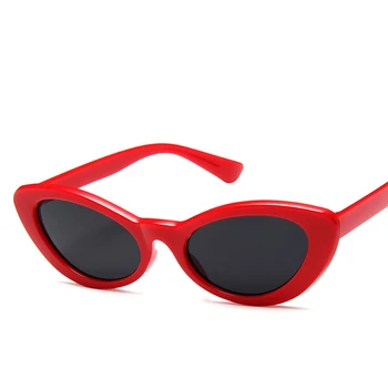 2019 Noua Moda ochelari de Soare pentru Femei Brand de Lux de Design Originale Ochelari de Soare de sex feminin drăguț retro sexy, Ochi de Pisica UV400 Oculos de sol