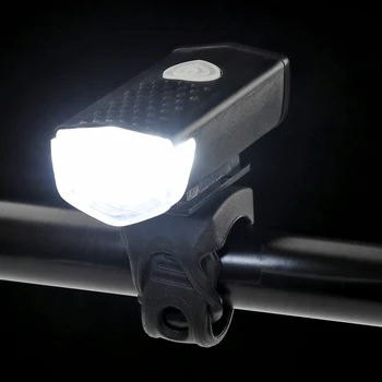 USB Reîncărcabilă LED Biciclete Faruri Bicicleta Cap Lumina Impermeabil Fata Spate Lampa de Bicicleta Universal în aer liber, Ciclism Accesorii