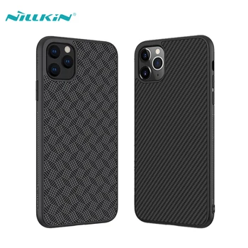 De caz Pentru iPhone 11 Pro Max Capace Spate Nillkin Fibre Sintetice Texturate de Carbon Hibrid Cazuri de Telefon Pentru Apple iPhone 11 11Pro Max