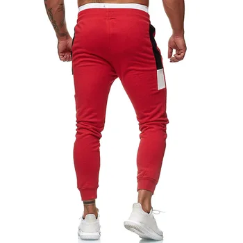 Supradimensionat Sport Cald Pantaloni Jogger Bărbați de Formare de Fitness Pantaloni Fleece Moda Casual Picioare Pantaloni Sport Largi Sport Jogging