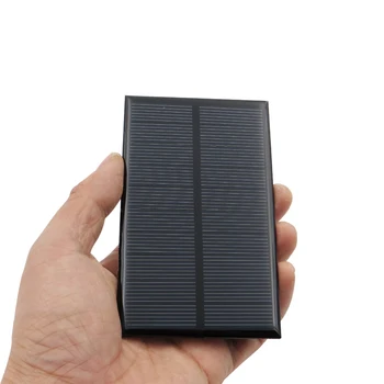Mini 5V 1.25 W 250mA Panou Solar Policristalin Celule Solare de Alimentare de Putere Panoul de Modul DIY Baterie pentru Telefon Mobil de Jucărie Încărcătoare