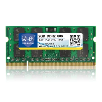 De înaltă Calitate xiede Laptop Memorie Ram DDR2 800MHz 667Mhz 533Mhz 1GB 2GB pentru Notebook Sodimm Memoria Compatibil cu DDR 2 2GB