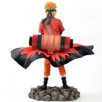 30CM Uzumaki Naruto Anime Figura VIBRAȚII Uchiha Sasuke Figura Naruto Shippuden Vibrații Stele din PVC de Colectie Model Jucarii Papusa