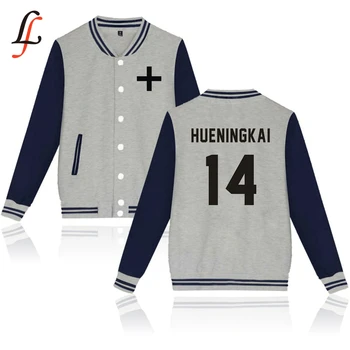 Femei/Bărbați TXT Harajuku hanorace Jachete de Iarnă Casual jacheta de Baseball Modis Kpop Plus Dimensiune XXXXL k-pop Streatwear Topuri