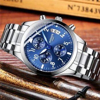 HAIQIN Bărbați ceasuri de Afaceri Mens ceasuri de top de brand de ceasuri de lux bărbați Cuarț Sport încheietura ceas pentru bărbați Rochie relogio masculino 2019
