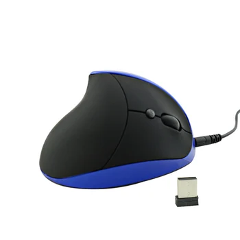 NOUL Mouse Wireless Ergonomic Reîncărcabilă 2.4 G Wireless 6 Chei Optice Încheietura mâinii Vindecare Verticale Mouse-ul Soareci Gaming Mouse Gamer