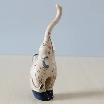 Elefant Figurine Decor Acasă Ornamente De Animale Camera Accesorii