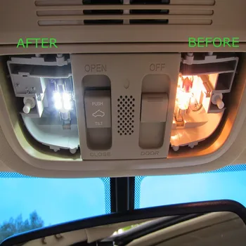 13pcs Canbus Alb Masina Becuri cu LED-uri Pachet de Interior Kit Pentru anii 2011-Dodge Charger Harta Dom Portbagaj Lampa plăcuței de Înmatriculare