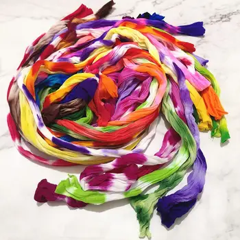 20buc Multicolor Ciorap de Nailon Ronde Floare Material Tracțiune Stocare Material Accesoriu Handmade de Nunta DIY Acasă Nailon Flori