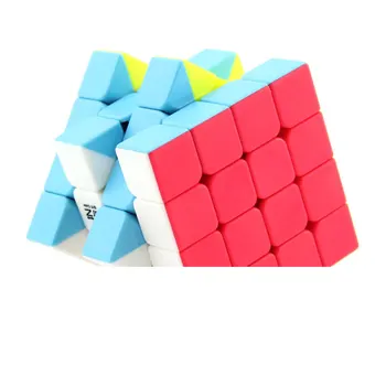 QiYi QiYuan S 4x4x4 Cub Magic MoFangGe 4x4 Cubo Magico Profesionale Neo Viteza Puzzle Cub Antistres Jucarii Pentru Copii