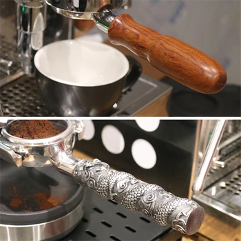 M10&M12 Cafea Filtru Ocupa Cafe Aparat Solid Mâner De Lemn Creative Filtru De Cafea Espresso Instrumente Accesorii Pentru Barista