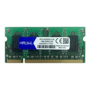 HRUIYL Laptop Memoria DDR2 533 667 800MHZ 1G 2G 4GB Module SODIMM SDRAM 1.8 V PC2 4200 5300 6400S Notebook Placa de baza Memorie
