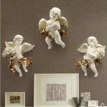 Nordic creative home office agățat de perete decor cadou, creativ cupidon înger mic model meserii