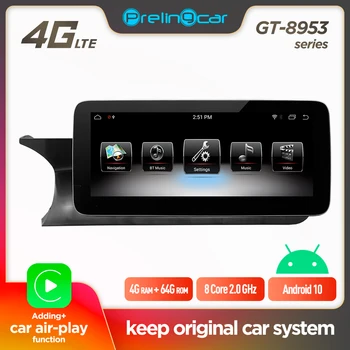 Prelingcar Android 9.0 Pentru Mercedes benz C Class W204 S204 C204 2011 12 13 14 radio Auto Multimedia Player Video de navigare gps
