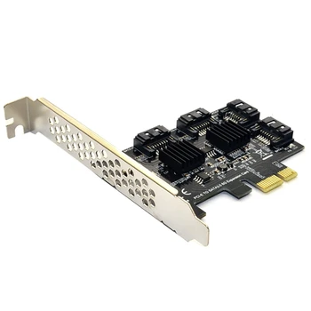 PCIE la SATA Card PCI-E Adaptor PCI Express pentru SATA3.0 Convertor 4-Port SATA III 6G de Expansiune Controlerul Adaptorului de Card