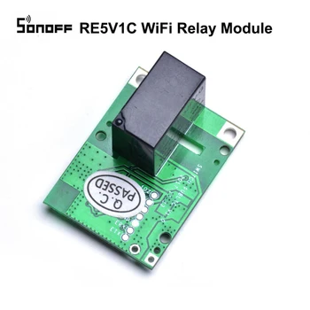 SONOFF RE5V1C-5V 10A Wifi Tarasc/Selflock Modul Releu Comutator Wireless Lucra Cu Amazon Alexa Si Google Acasa IFTTT