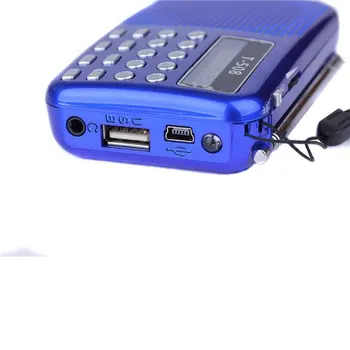 Radio portabil Suport MP3 Muzica TF / SD Card-Display LCD Radio FM Pentru CD DVD, Telefon Mobil, Notebook fierbinte de vânzare