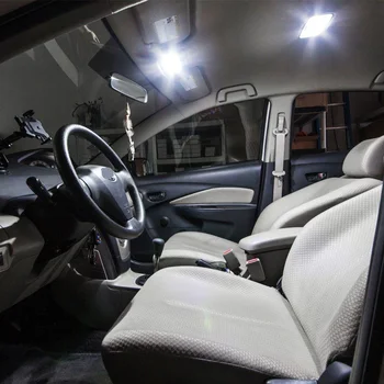 14x Gratuit de Eroare Canbus LED-uri Lumina de Interior Kit pentru 2006-2018 Mitsubishi Outlander accesorii Harta Dom Portbagaj Licență T10 LED-uri Lumina