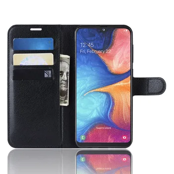 Pentru Samsung Galaxy A20e Caz Piele PU Sloturi pentru Carduri de Portofel Stea de Caz pentru Samsung Galaxy A20e SM-A202F