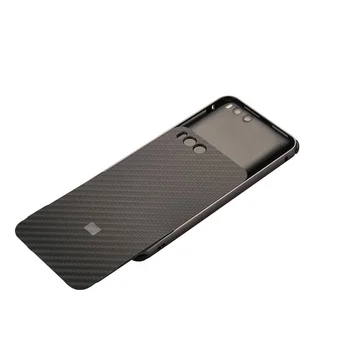Bosilang Pentru Xiaomi Mi 6 Aliaj de Aluminiu Bara + Fibra de Carbon Protecția PC-ul Mobil