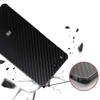Bosilang Pentru Xiaomi Mi 6 Aliaj de Aluminiu Bara + Fibra de Carbon Protecția PC-ul Mobil