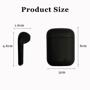 Mini-2 Căști fără Fir Bluetooth PK i7s TWS Căști Bluetooth Stereo Earbud Cască Căști Microfon Pentru Telefon Inteligent