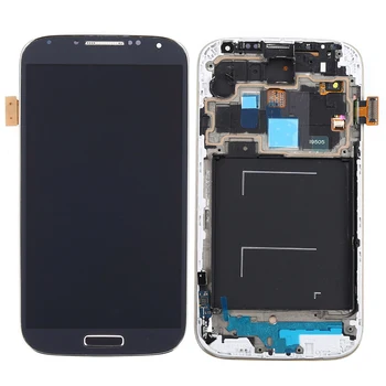 Display LCD Touch Screen Digitizer Rama Pentru Samsung Galaxy S4 i337 M919 i9505 Luminozitate reglabilă