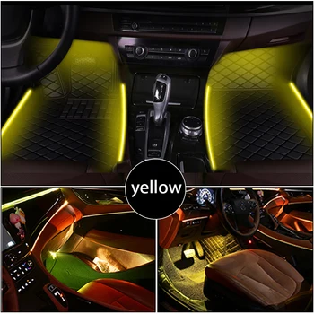Auto Covorase Covor de Lumini cu Led-uri Decorative Lumini de Interior Kit Pentru Chevrolet Camaro 2017 accesorii Auto