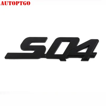 Siver Fata Partea din Spate SQ4 Logo Emblema, Insigna Eticheta Autocolant Decal Pentru Maserati Ghibli Quattroporte Levante Portbagaj sau Capota