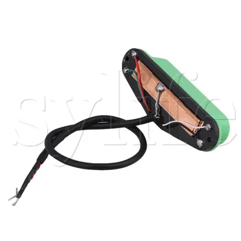 Dual Coil Pickup Magnetic Humbucker pentru Chitara Electrica Ukulele Verde