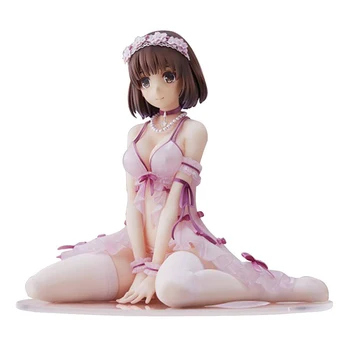 Anime Saekano Cum de a Ridica O Prietenă Plictisitoare Megumi Kato PVC Acțiune Figura 16cm Anime Fete Sexy Figura de Colectie Jucarii Model